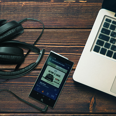 ARM20 - High Fidelity Hi-Res Music Player with Integrated Headphone Amplifier