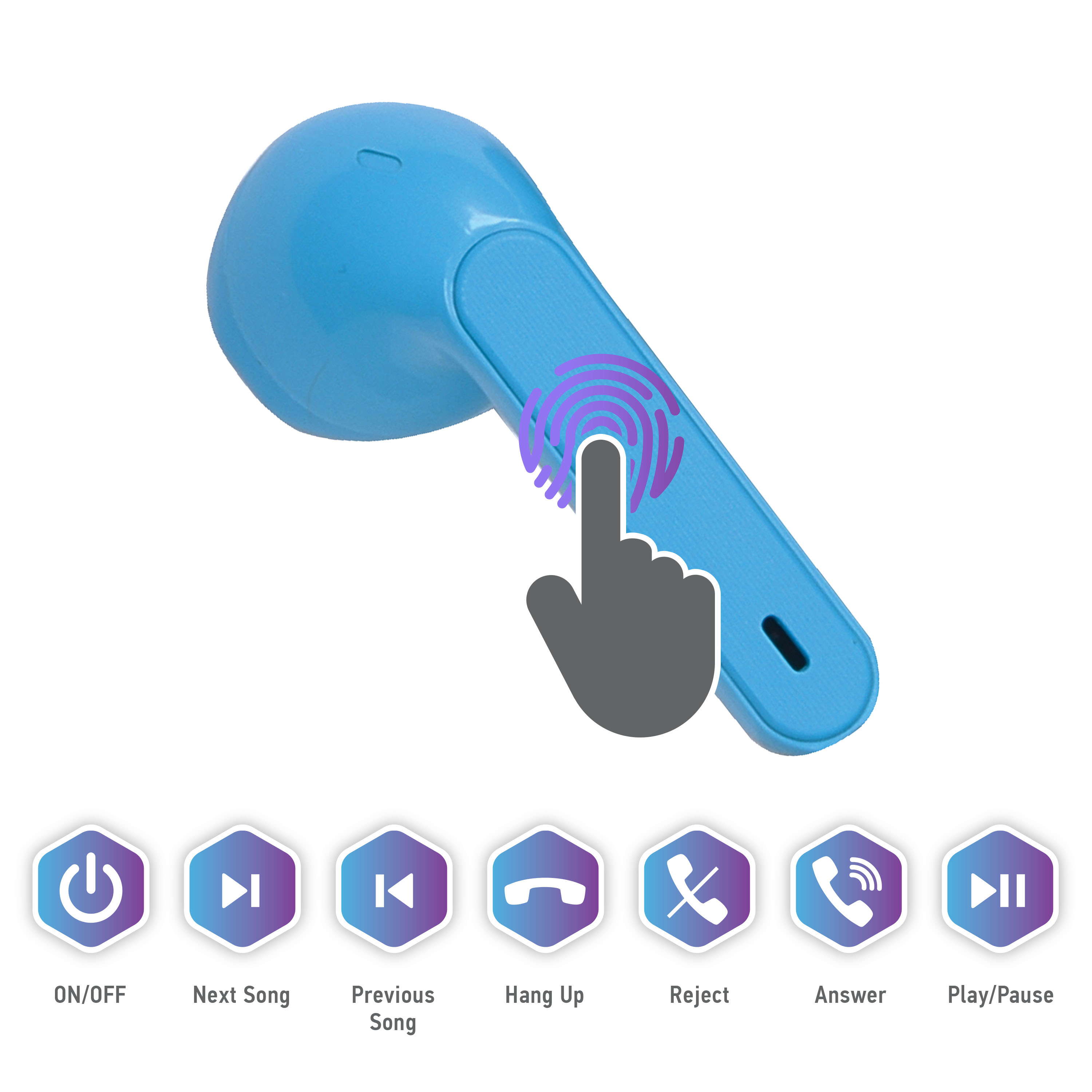 ARTWS30BL - DUO WIRELESS SPEAKER | EARBUDS ALL-IN-ONE
