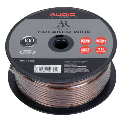 SSW16100 - Premium 16-gauge speaker wire (100ft)